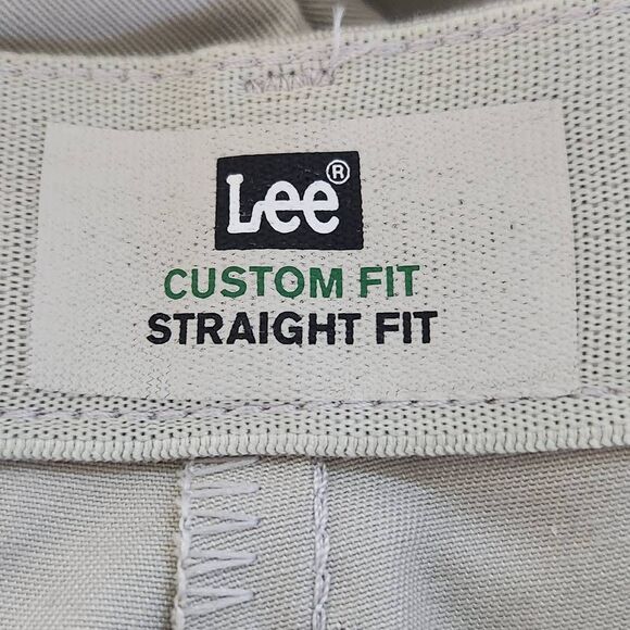 Lee Straight Leg Khaki Pants NWT Size 36 X 34 Lee Khaki Chino Pants - Picture 6 of 11